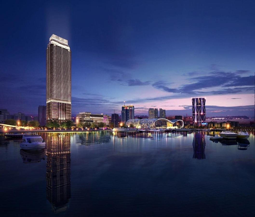 Hotel Intercontinental Kaohsiung By Ihg Zewnętrze zdjęcie The complex at night